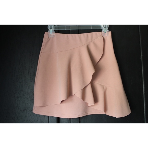 Pink Ruffle Skirt - Picture 1 of 2